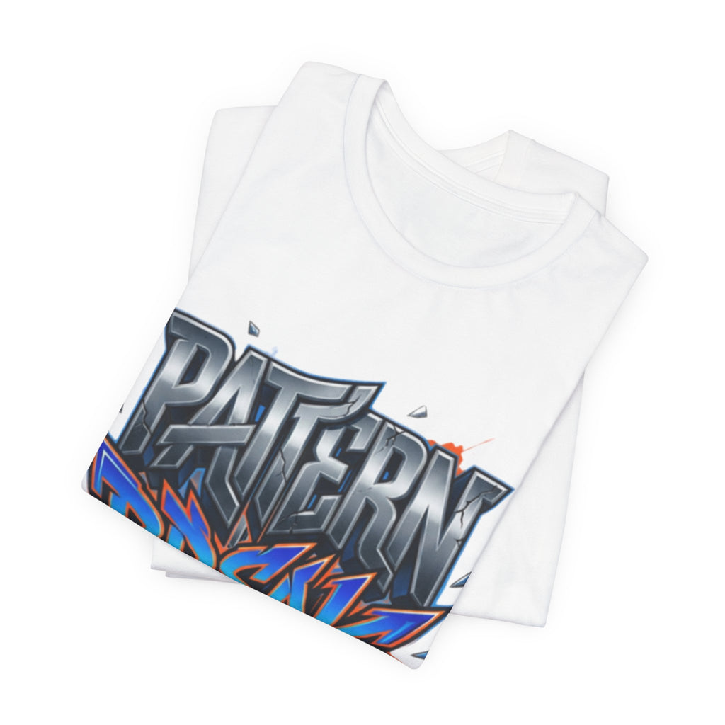 Graffiti Street Art T-Shirt - 'Pattern Break' 3D Urban Graphic Tee
